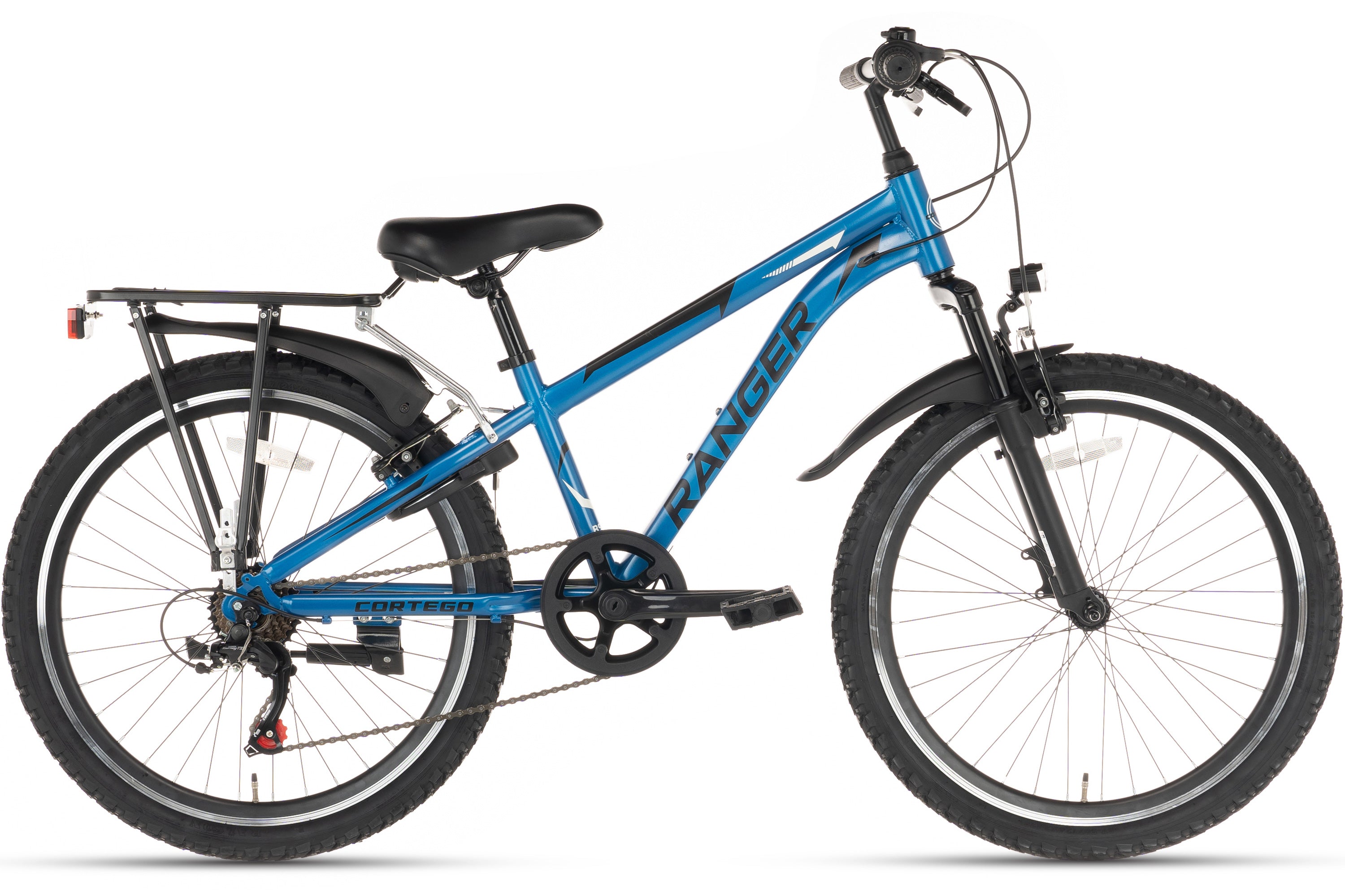 Cortego Ranger Plus 7-speed Jongensfiets 24 inch Blauw