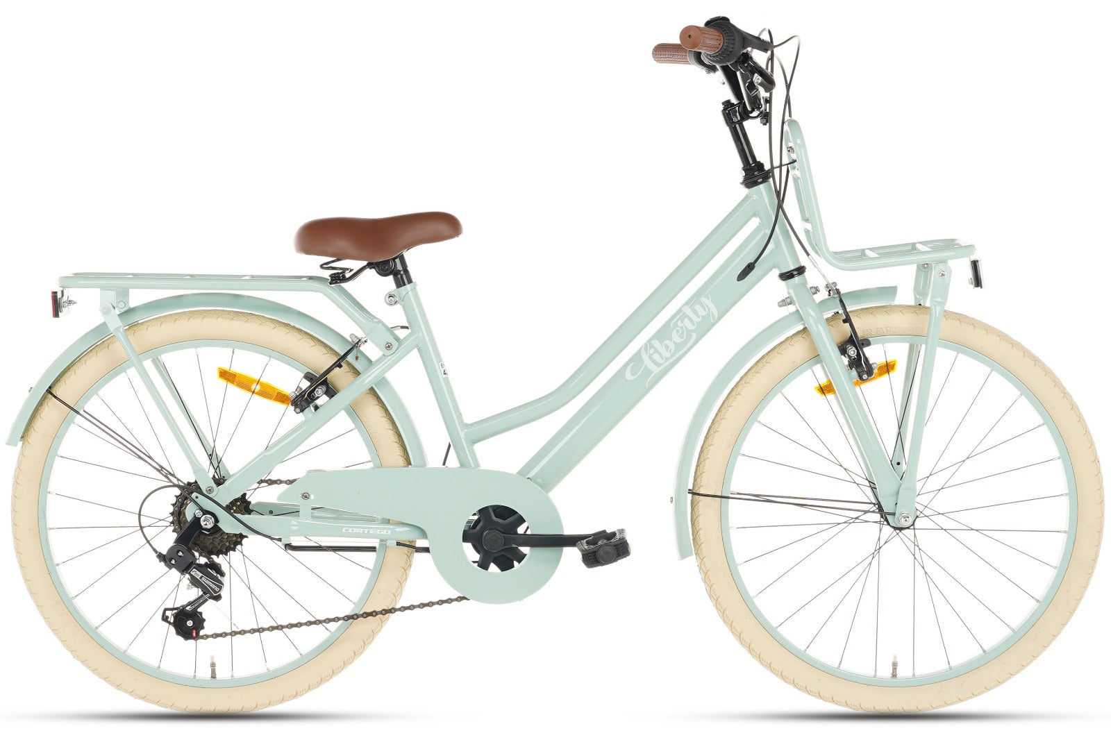 Cortego Liberty Meisjesfiets 22 inch - 7 Versnellingen - Groen