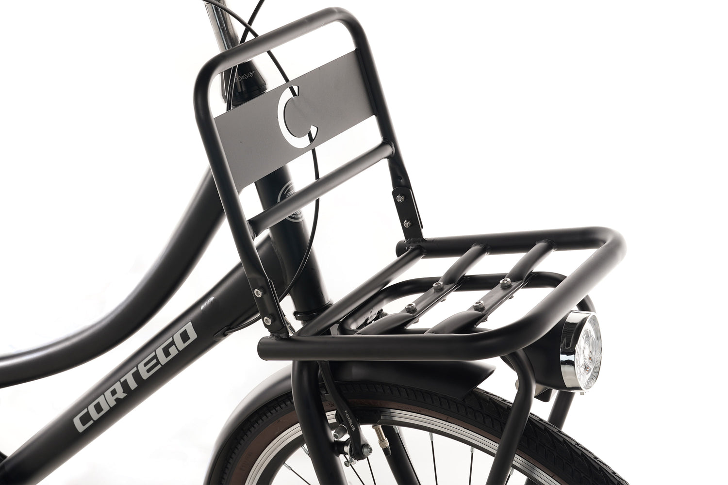 Cortego Cargo Meisjesfiets 26 inch - 3 Versnellingen - Zalm