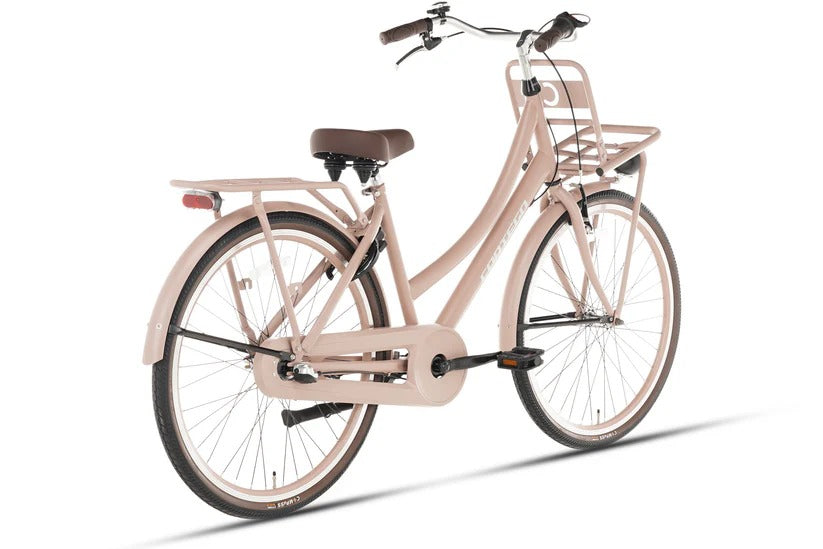 Cortego Cargo Meisjesfiets 26 inch - 3 Versnellingen - Zalm