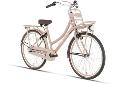 Cortego Cargo Meisjesfiets 26 inch - 3 Versnellingen - Zalm