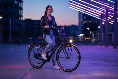 Cortego Cargo N3 Transportfiets Mat-Zwart - 3 Versnellingen