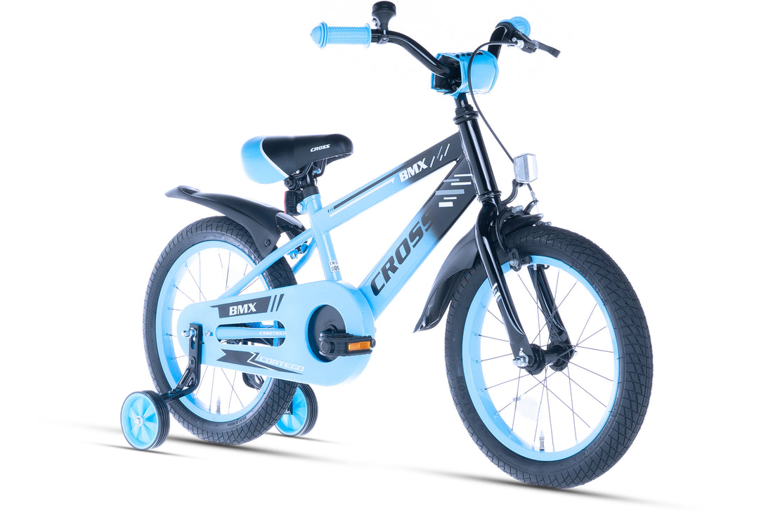 Cortego BMX Cross Jongensfiets blauw 16 Inch