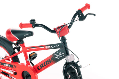 Cortego BMX Cross Jongensfiets rood 16 Inch