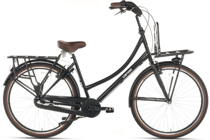 Cortego Daily Moederfiets 28 Inch - 3 Versnellingen - Mat-Zwart