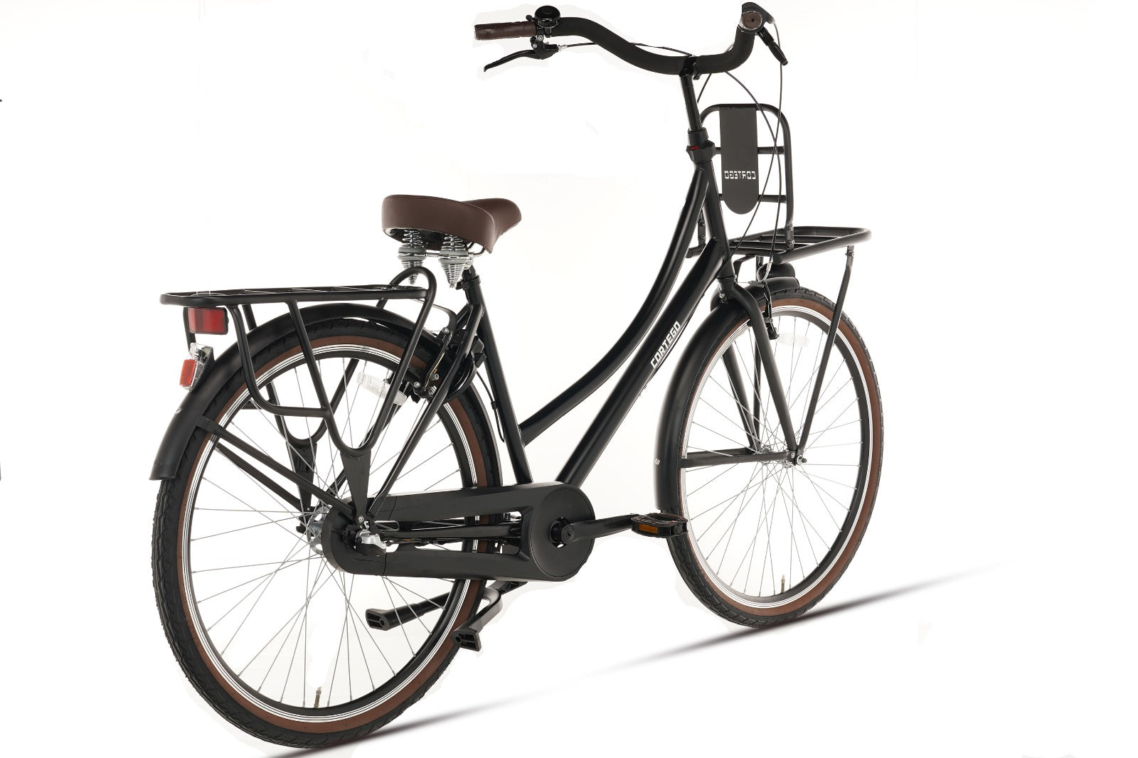 Cortego Daily Moederfiets 28 Inch - 3 Versnellingen - Mat-Zwart