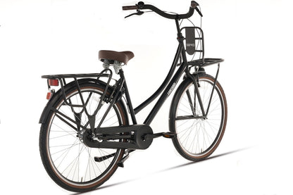 Cortego Daily Moederfiets 28 Inch - 3 Versnellingen - Mat-Zwart