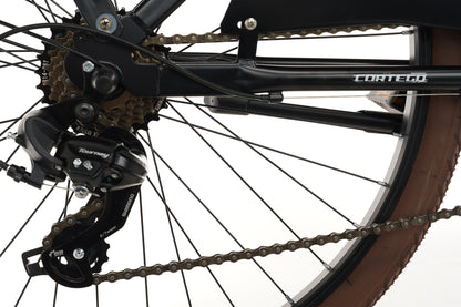Cortego Liberty Meisjesfiets 26 inch - 7 Versnellingen - Mat-Zwart