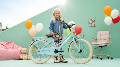 Cortego Liberty meisjesfiets Blauw 20 inch