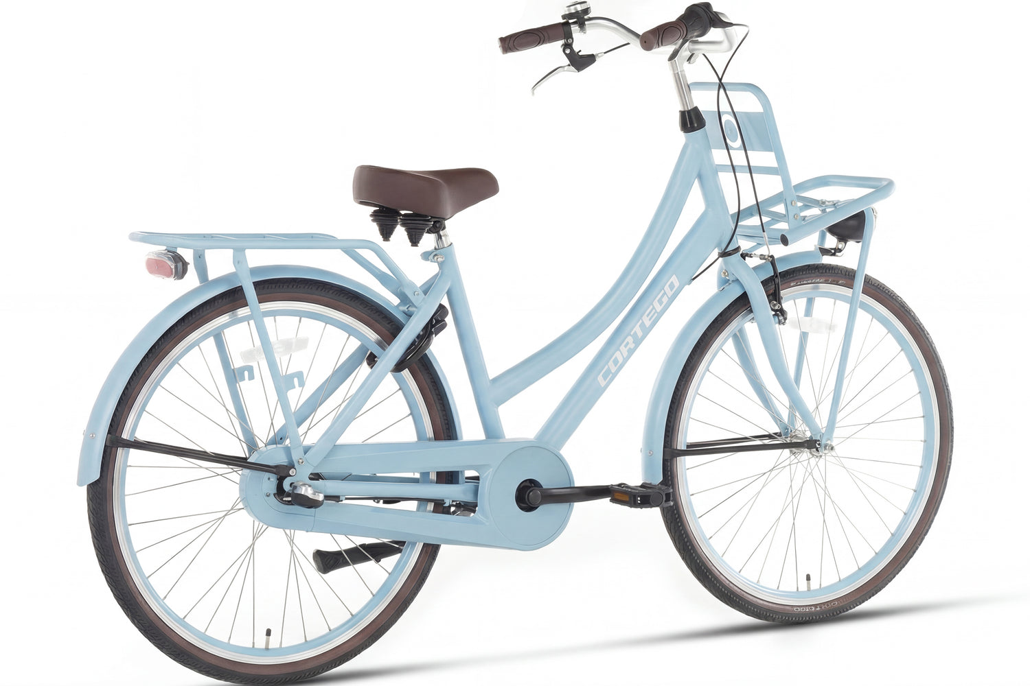 Cortego Cargo Meisjesfiets 24 inch - 3 Versnellingen - Blauw