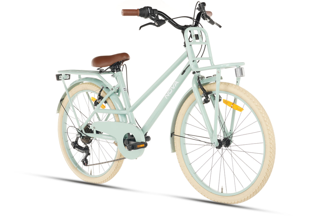 Cortego Nova Meisjesfiets 22 inch - 7 Versnellingen - Groen