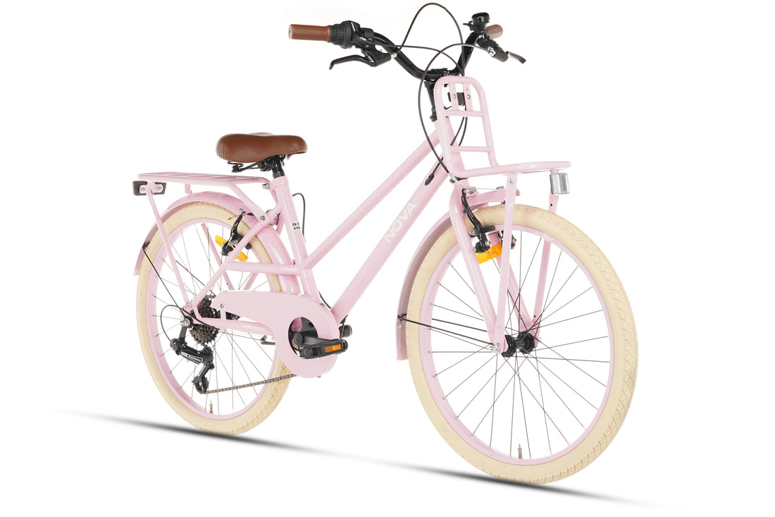 Cortego Nova Meisjesfiets 22 inch - 7 Versnellingen - Roze