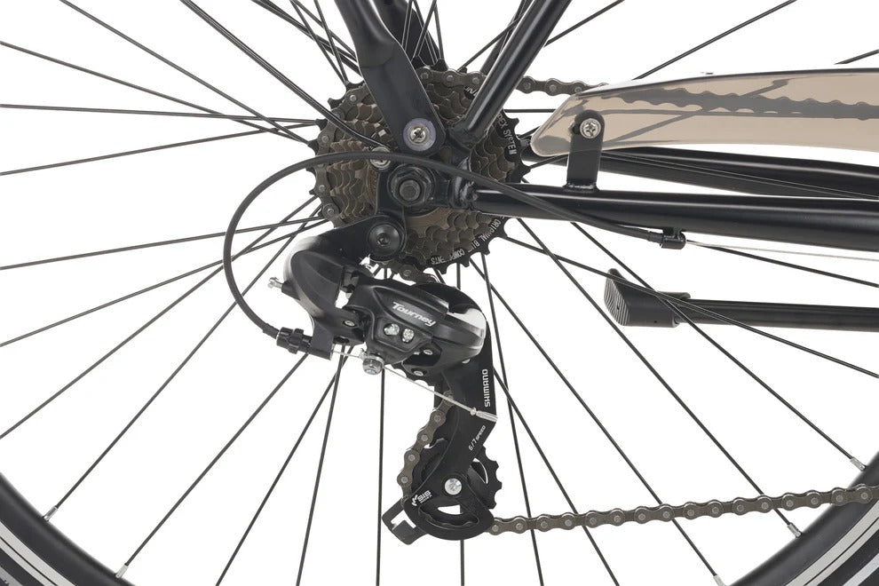 Cortego Premium Herenfiets 7 Versnellingen Mat-Zwart