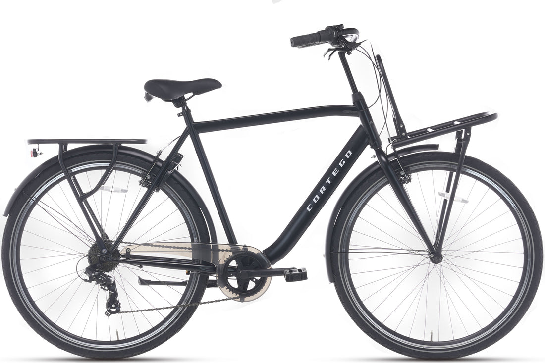 Cortego Premium Plus Herenfiets 7 Versnellingen Mat-Zwart