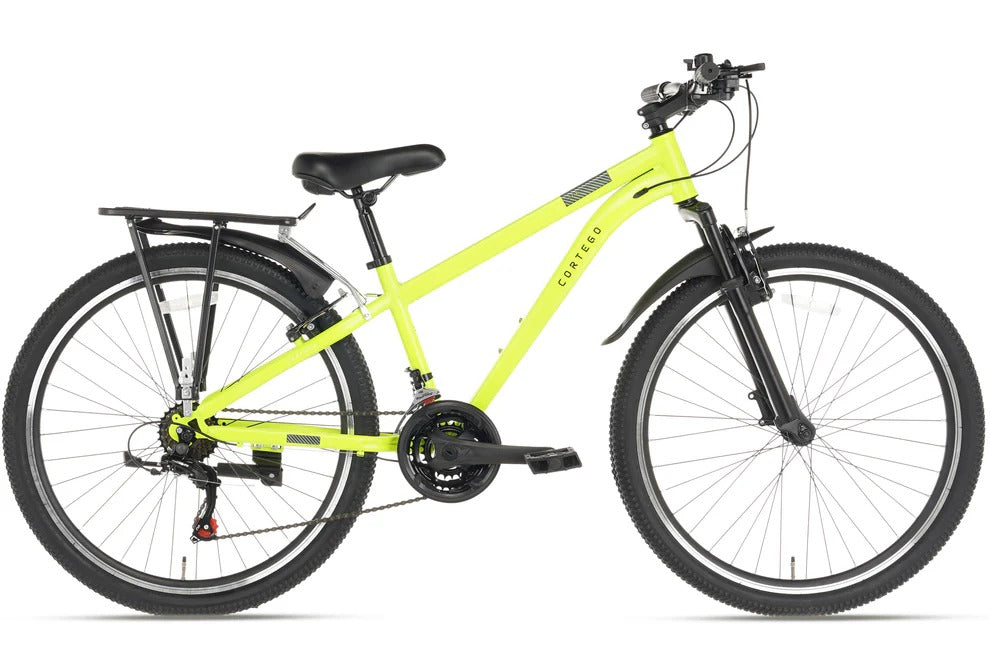 Cortego Ranger Plus 7-speed Jongensfiets 24 inch Fluogeel