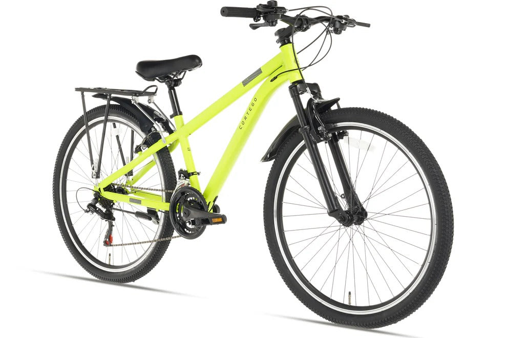 Cortego Ranger Plus 7-speed Jongensfiets 24 inch Fluogeel