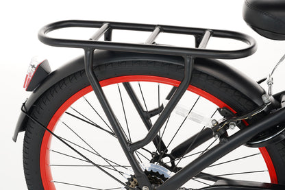 Cortego Rebel Jongensfiets 22 Inch Rood - 6 Versnellingen