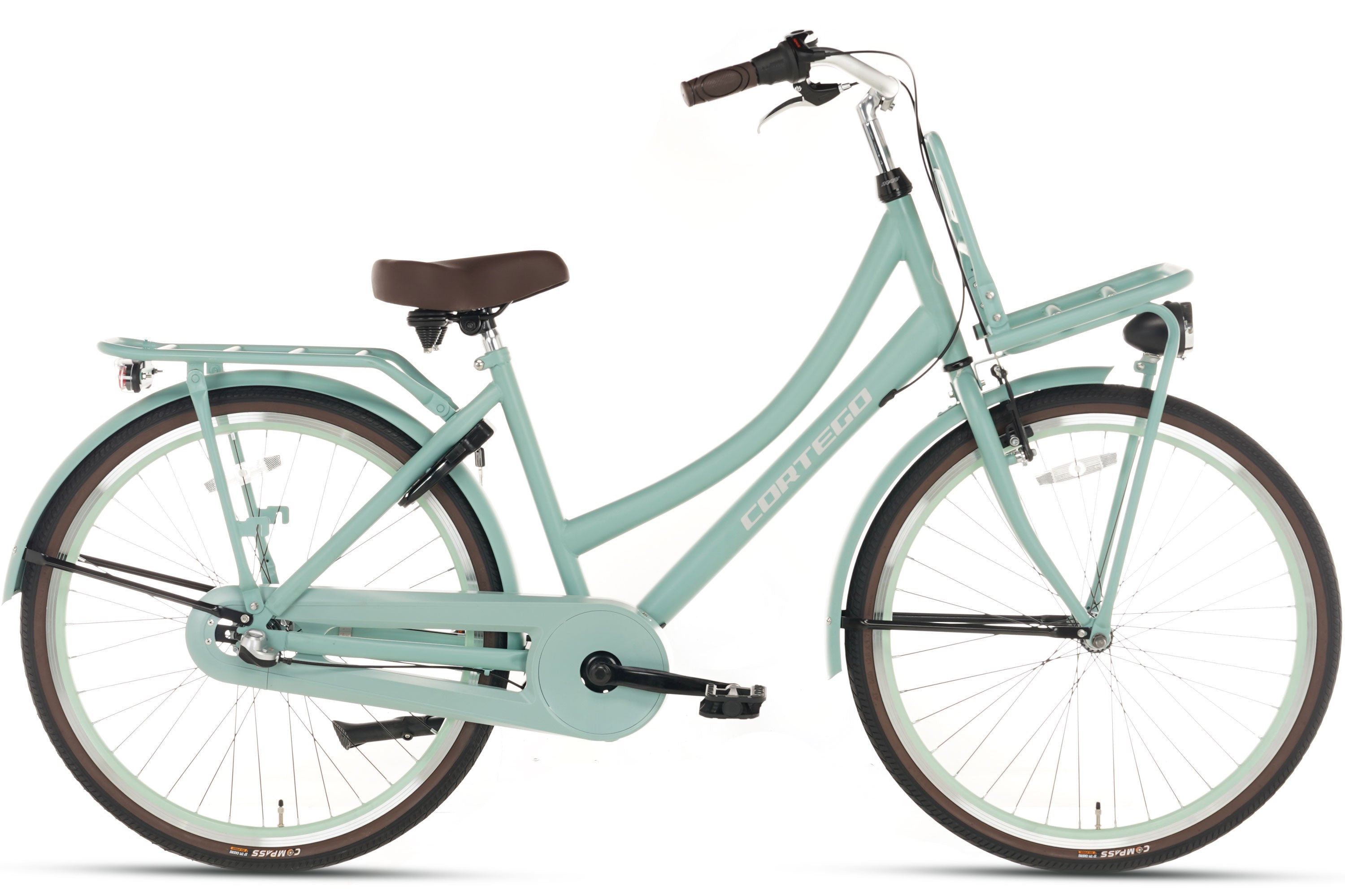 Cortego Cargo Meisjesfiets 26 inch - 3 Versnellingen - Groen