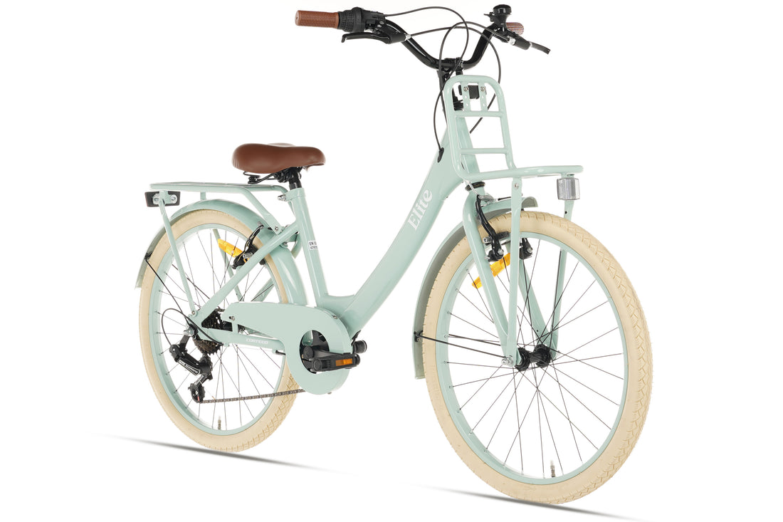 Cortego Elite Meisjesfiets 22 inch - 7 Versnellingen - Groen