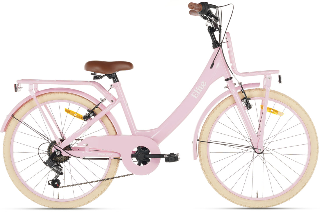 Cortego Elite Meisjesfiets 22 inch - 7 Versnellingen - Roze