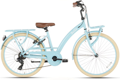 Cortego Bella Meisjesfiets 26 inch - 7 Versnellingen - Blauw