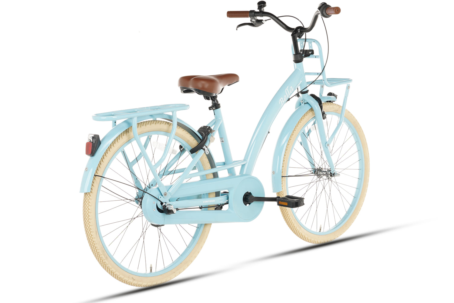 Cortego Bella Meisjesfiets 24 inch 3 Versnellingen - Blauw