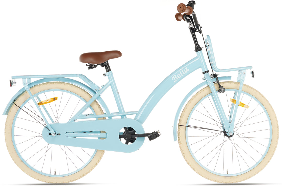 Cortego Bella meisjesfiets Blauw 20 inch