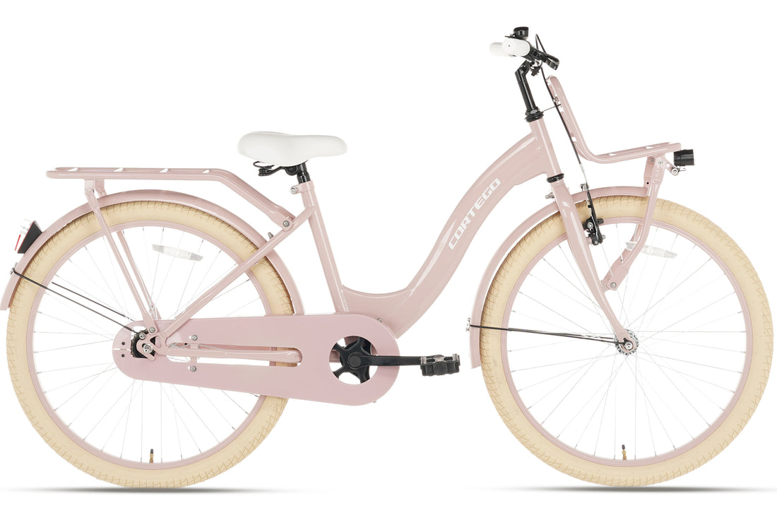 Cortego Flora Meisjesfiets 24 inch Roze