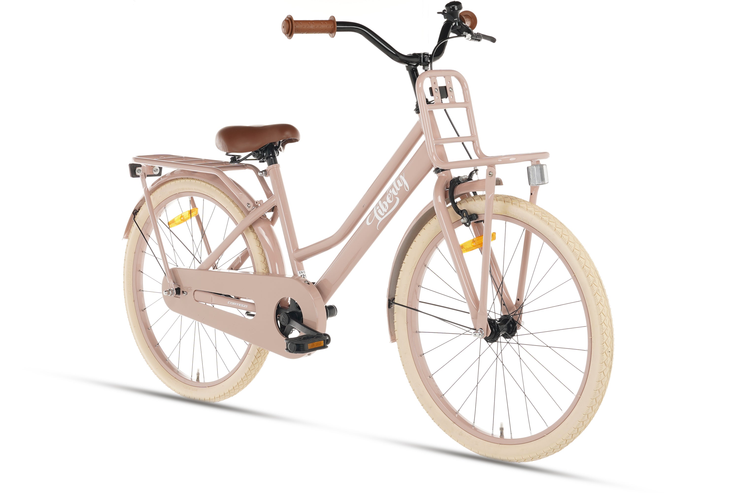 Cortego Liberty meisjesfiets Zalm 22 inch