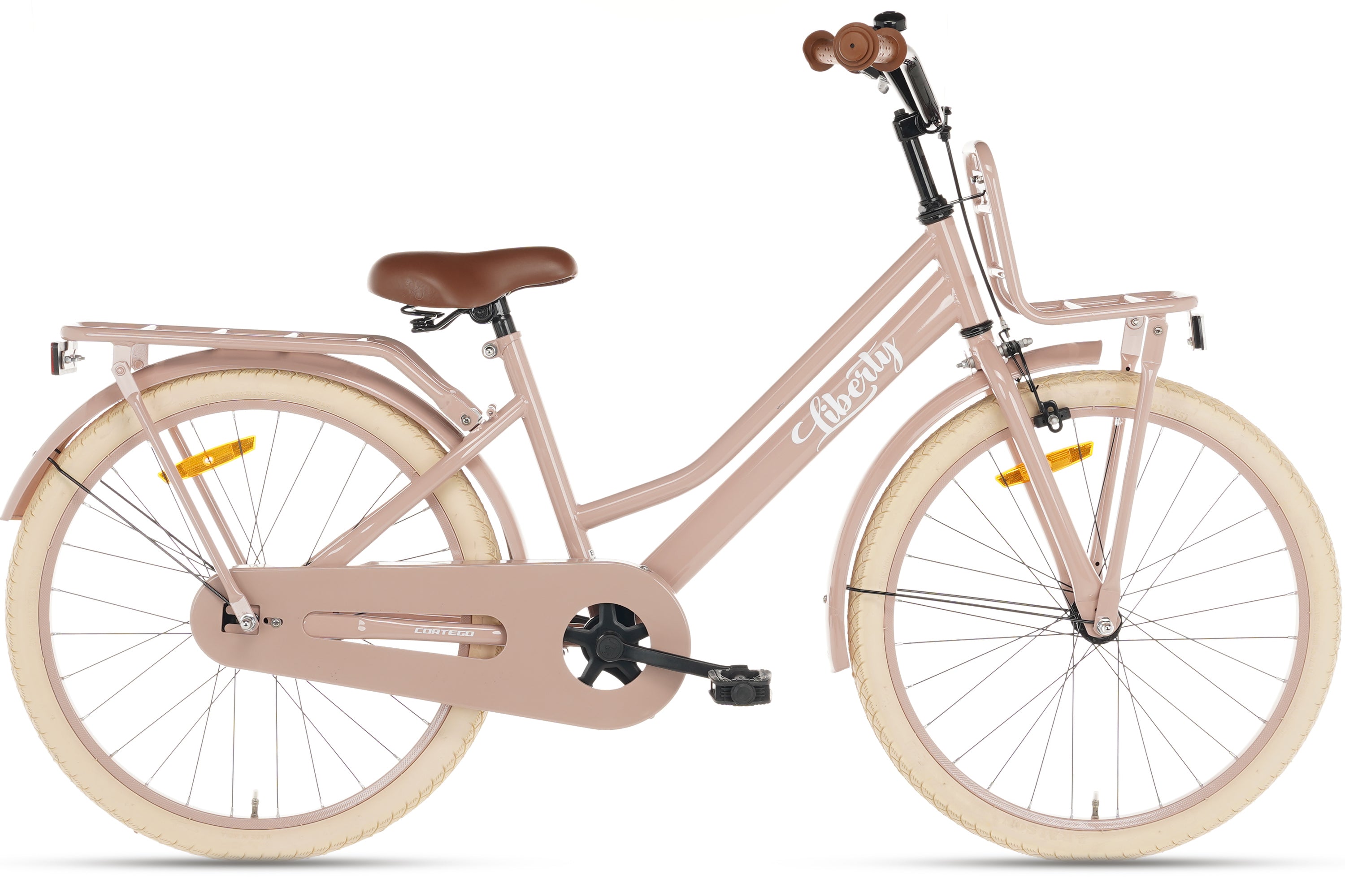 Cortego Liberty meisjesfiets Zalm 22 inch