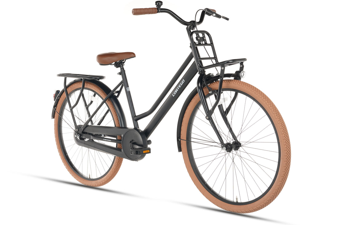 Cortego Liberty Meisjesfiets 26 inch Mat-Zwart