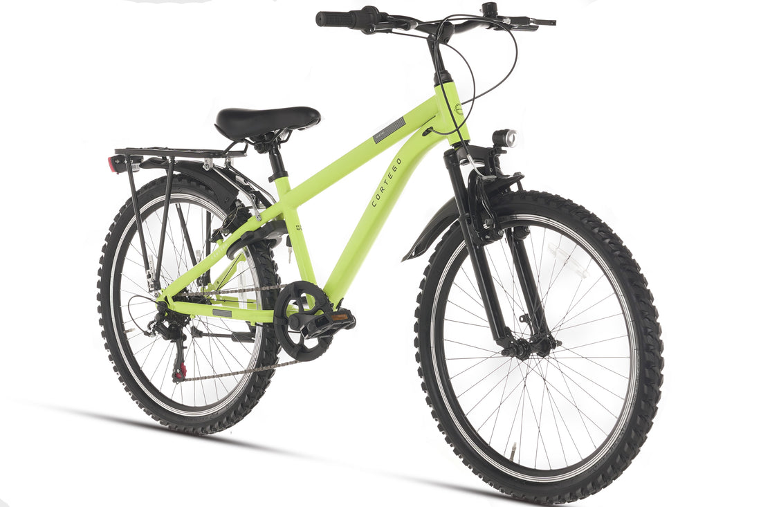 Cortego Ranger Plus 7-speed Jongensfiets 26 inch Fluogeel