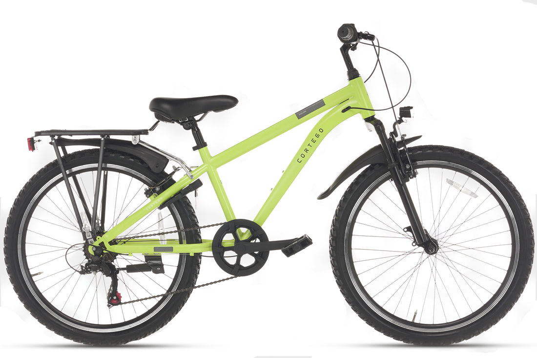 Cortego Ranger Plus 7-speed Jongensfiets 26 inch Fluogeel