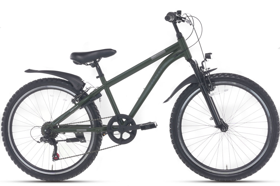Cortego Ranger 7-speed Jongensfiets 24 inch Army Green