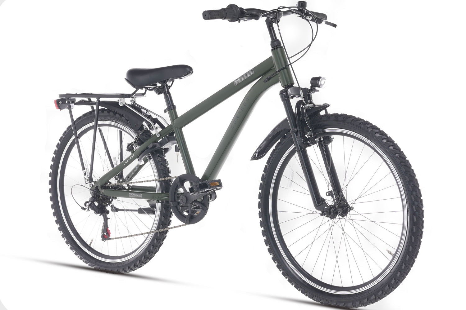 Cortego Ranger Plus 7-speed Jongensfiets 26 inch Army Green