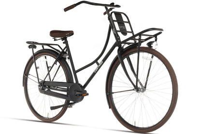 Cortego Omafiets Plus Deluxe Mat-zwart 28 Inch