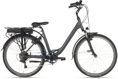 Elektrische Damesfiets City D7 Black