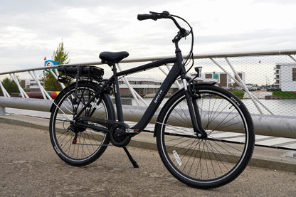 Spirit Premium D7 Elektrische Herenfiets Mat-zwart