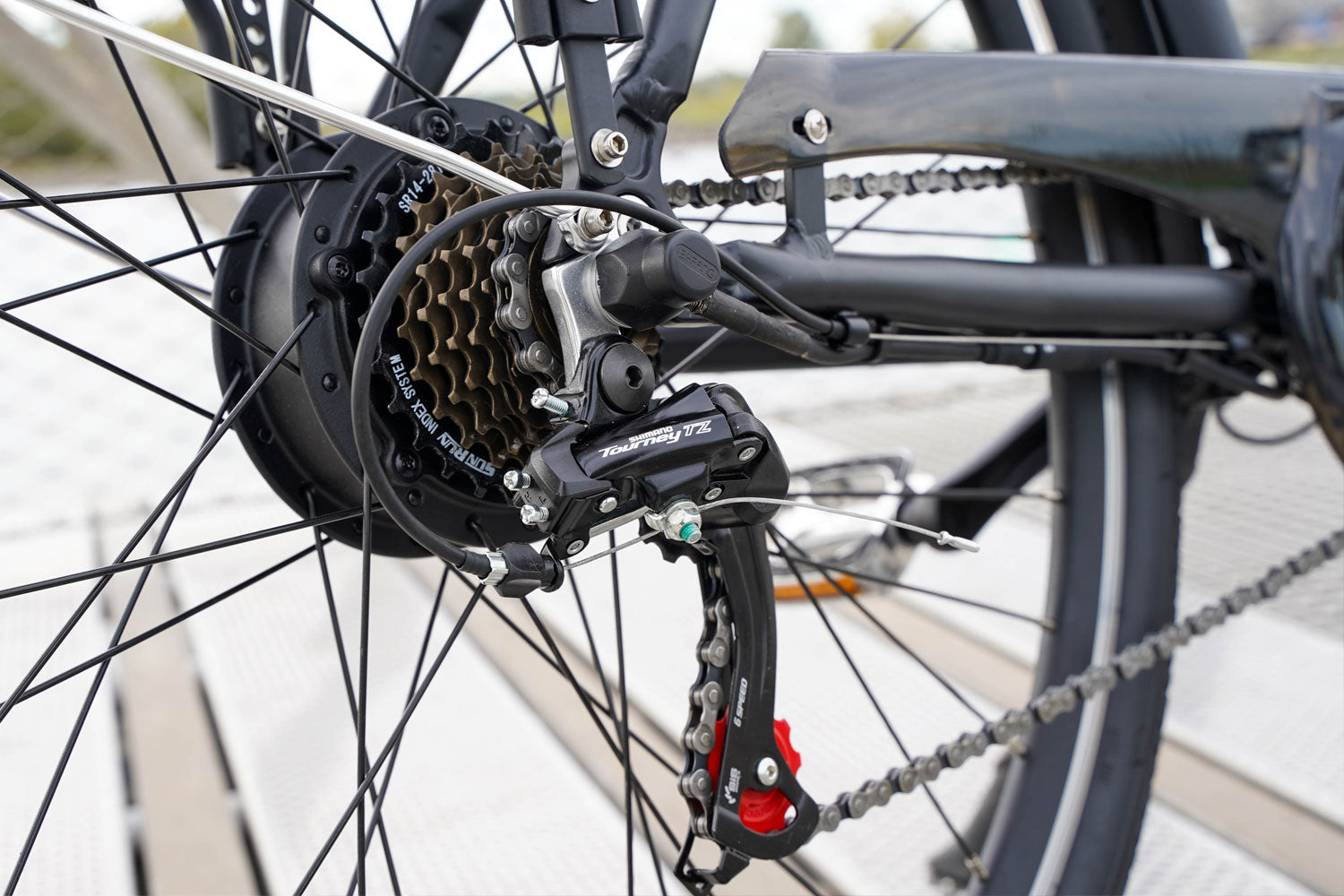 Spirit Premium D7 Elektrische Herenfiets Mat-zwart
