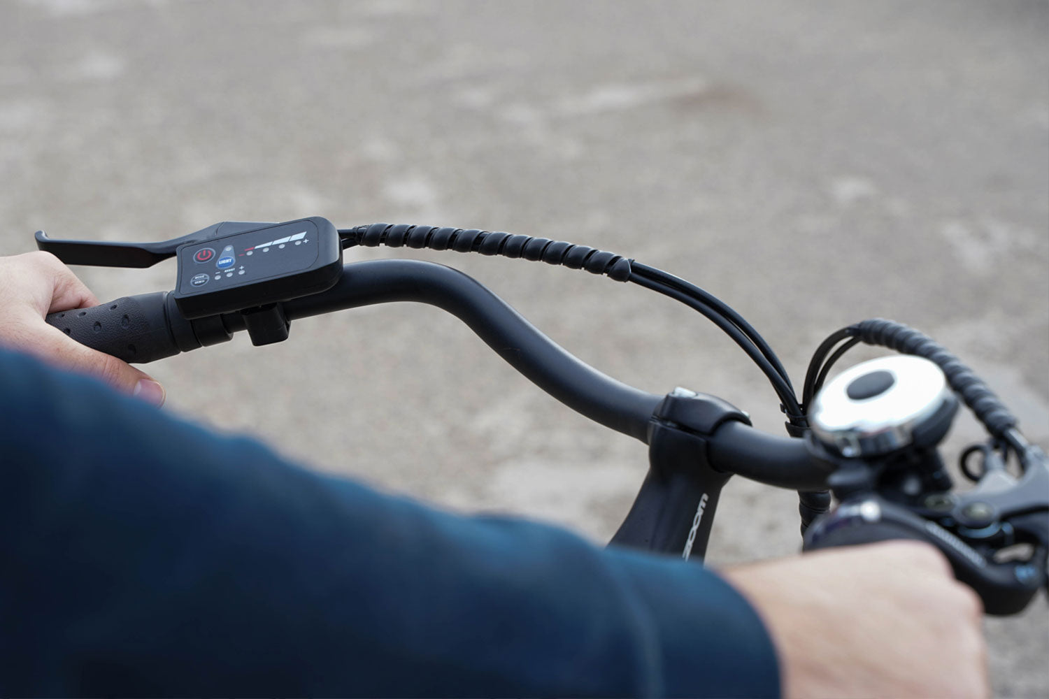 Spirit Premium D7 Elektrische Herenfiets Mat-zwart