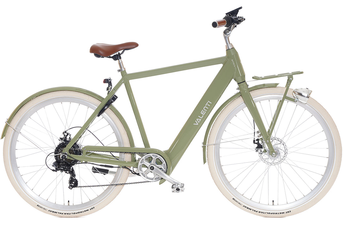 Valenti X7 Elektrische Herenfiets Green