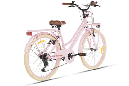 Cortego Liberty Meisjesfiets 22 inch - 7 Versnellingen - Roze