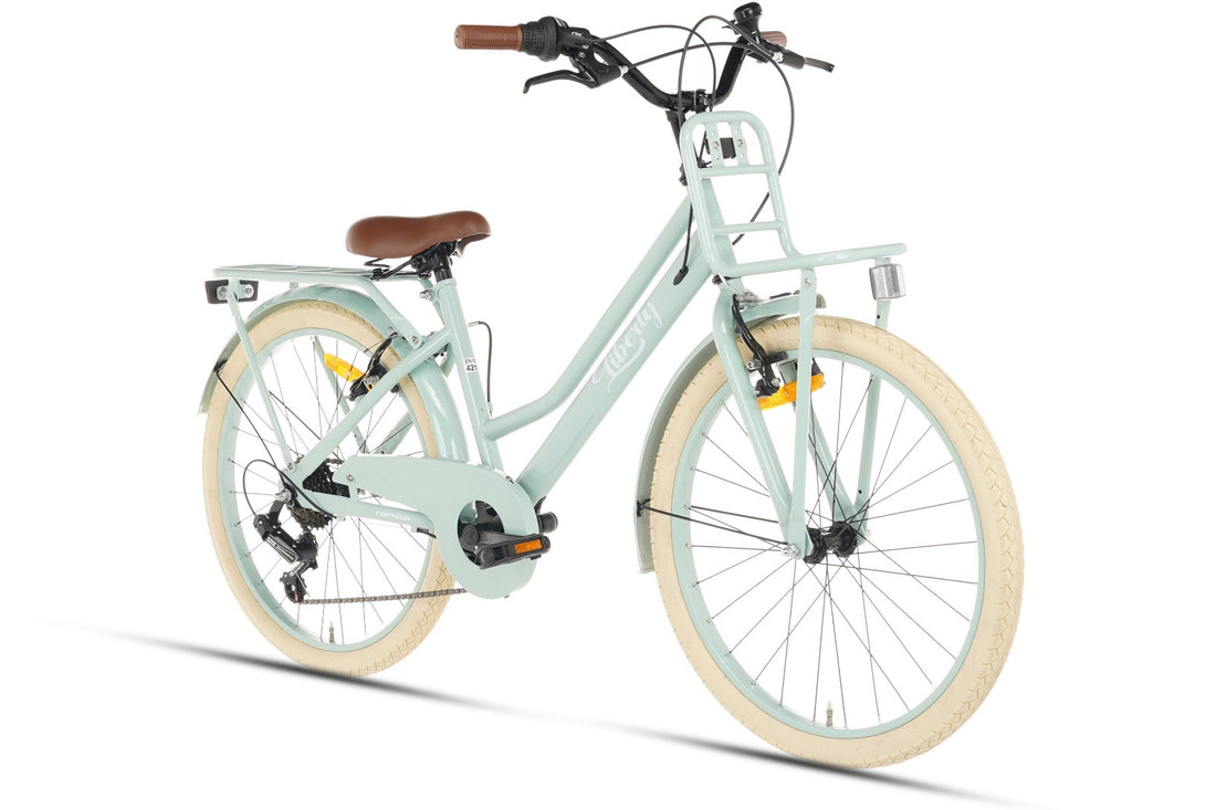 Cortego Liberty Meisjesfiets 22 inch - 7 Versnellingen - Groen
