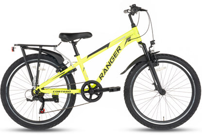 Cortego Ranger Plus 7-speed Jongensfiets 26 inch Fluogeel
