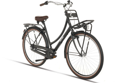 Cortego Cargo N3 Transportfiets Mat-Zwart - 3 Versnellingen