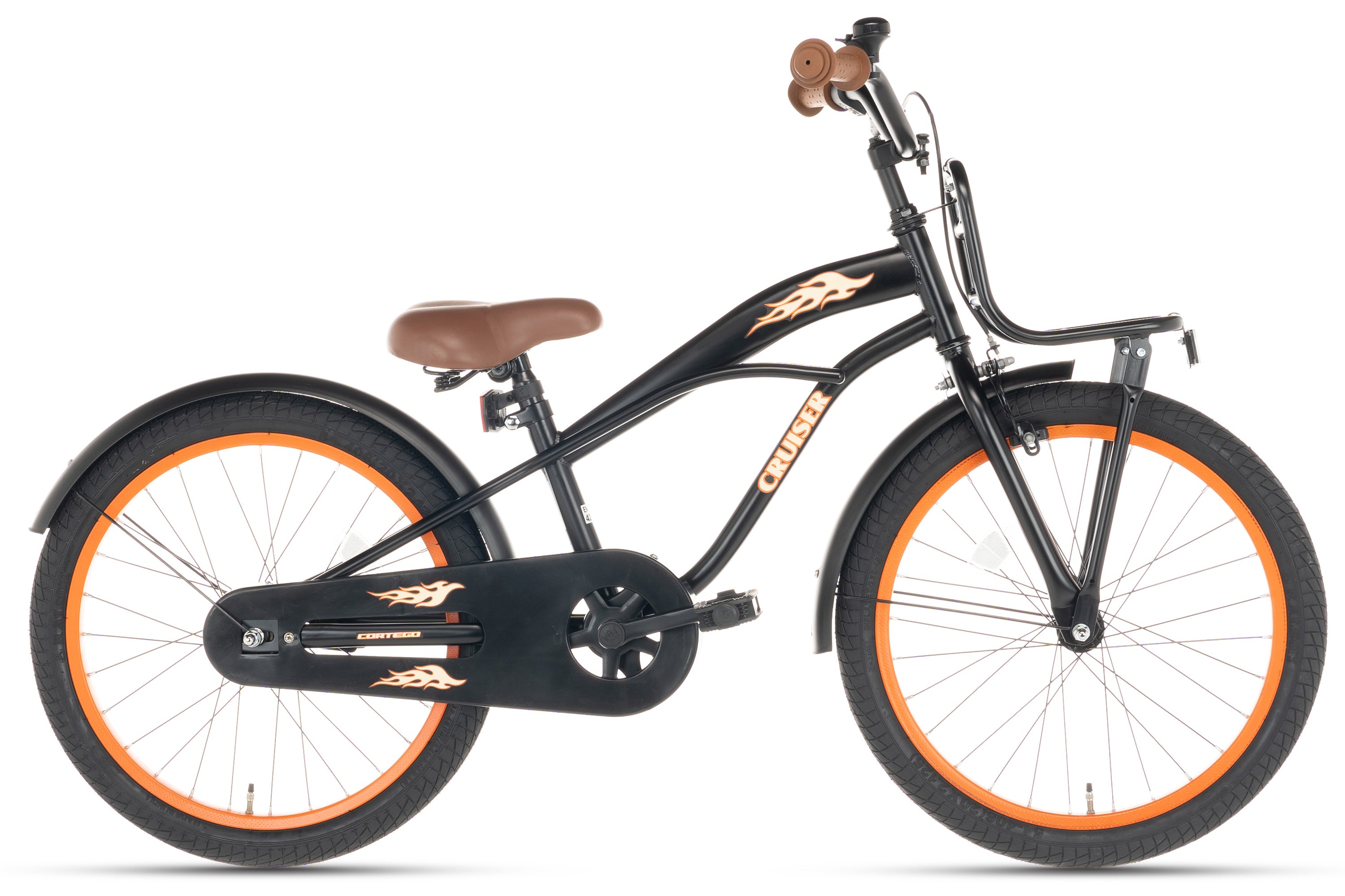 Cortego Cruiser Plus Jongensfiets Oranje 18 Inch