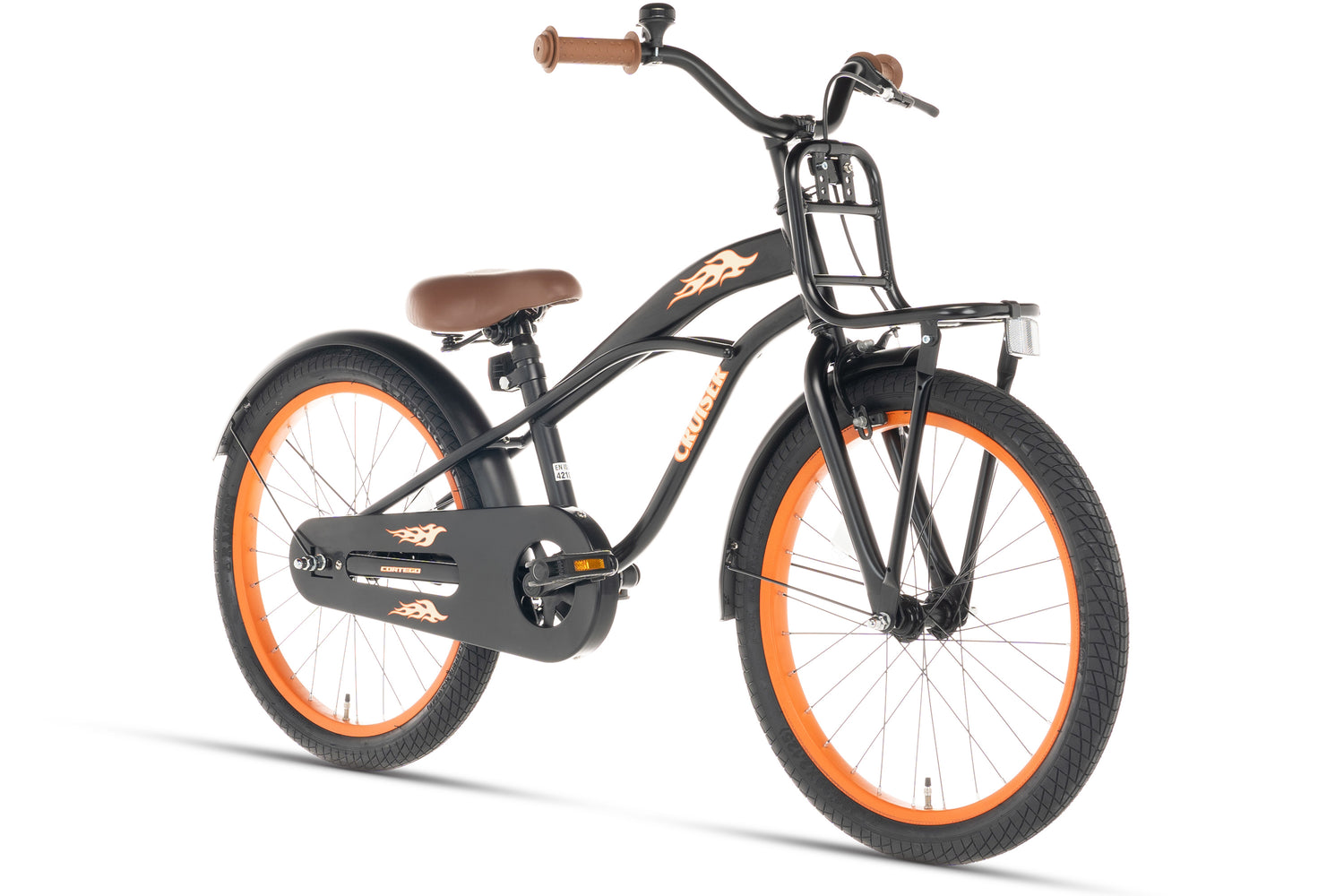 Cortego Cruiser Plus Jongensfiets Oranje 18 Inch