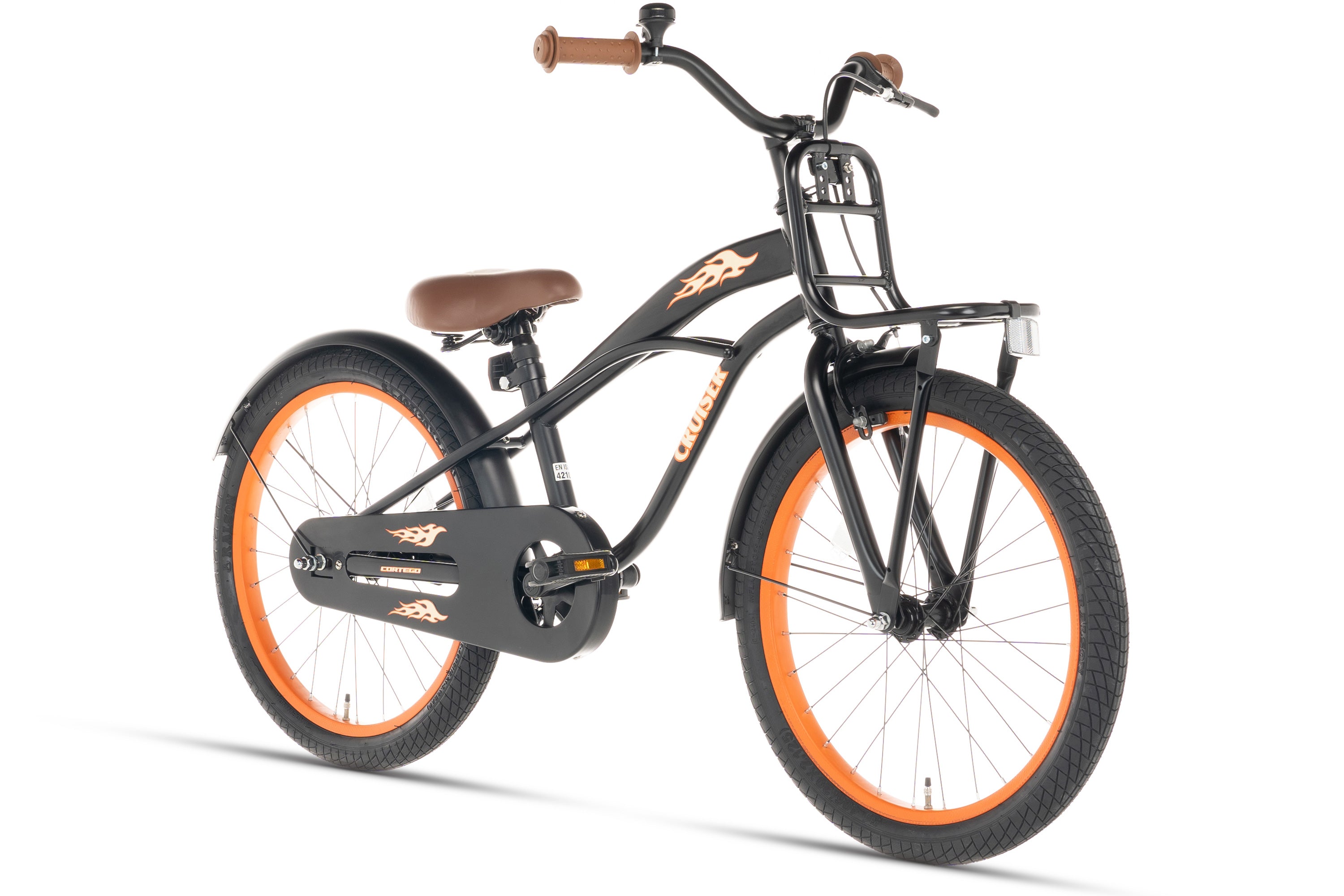 Cortego Cruiser Plus Jongensfiets Oranje 18 Inch