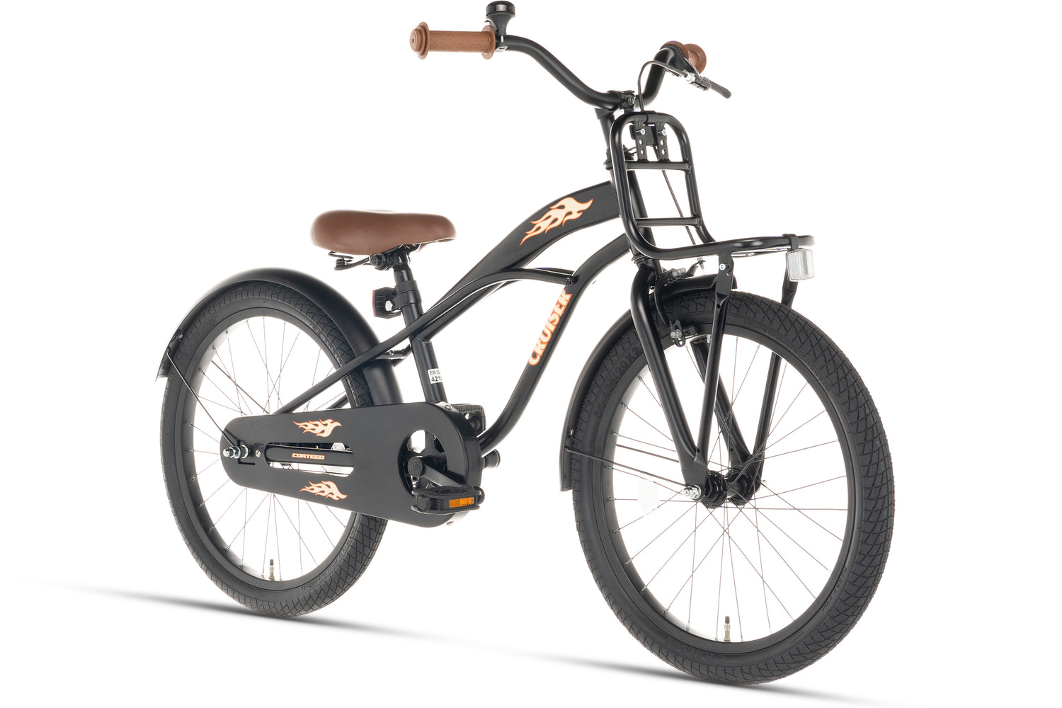 Cortego Cruiser Plus Jongensfiets Zwart 20 Inch