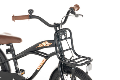 Cortego Cruiser Plus Jongensfiets Zwart 20 Inch